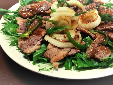 焼き肉のタレで、簡単！！焼き肉おかずサラダ